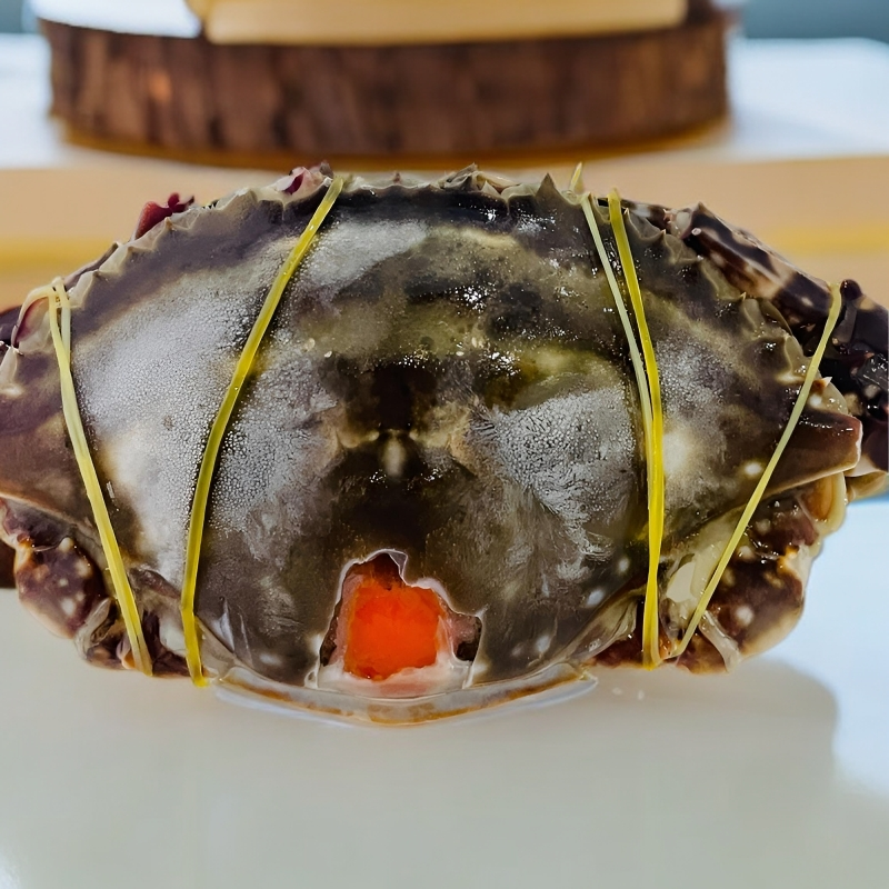 （姐弟海鲜）3两左右/只飞机红膏呛蟹下饭下酒生吃切记不能蒸煮