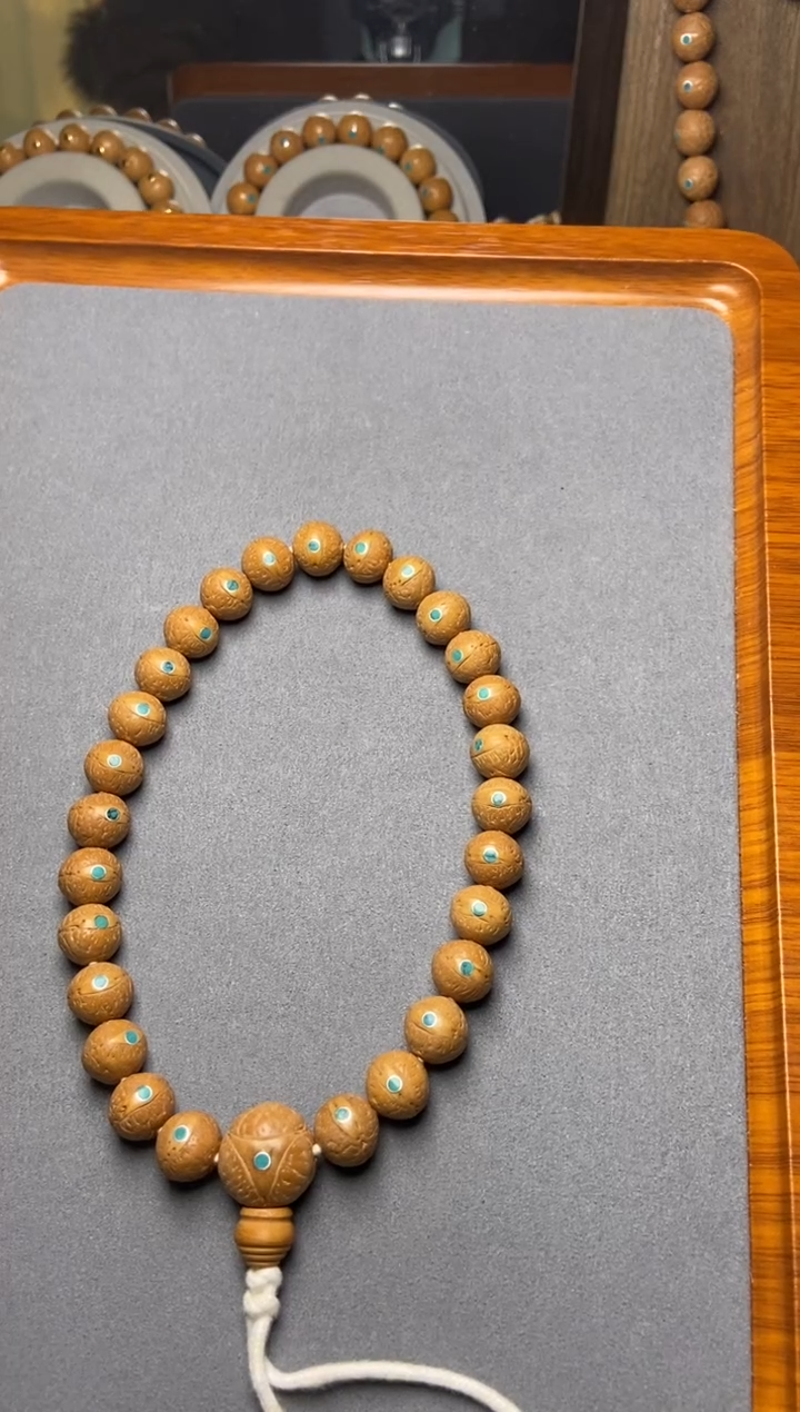 吊坠凤眼菩提延**@12凤眼松钉手持