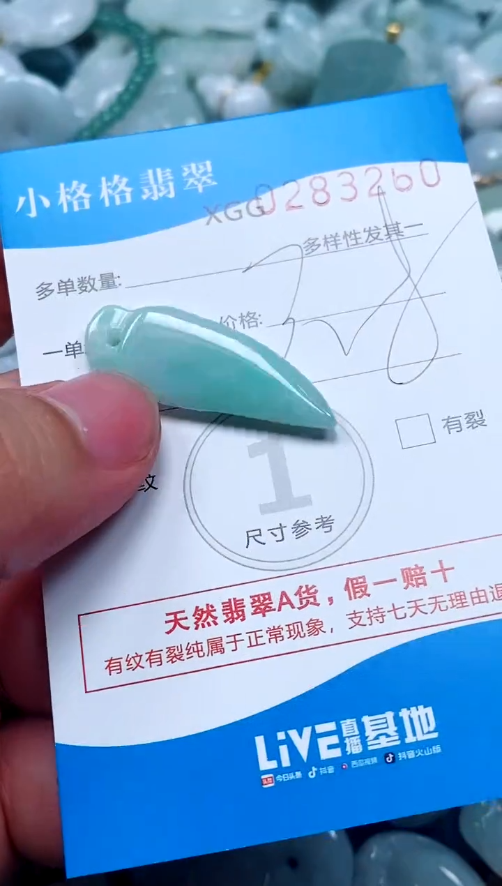 翡翠未镶嵌颈饰闪购商品0283260