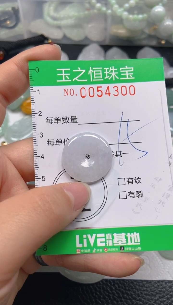 【闪购商品】翡翠未镶嵌颈饰闪购0054300