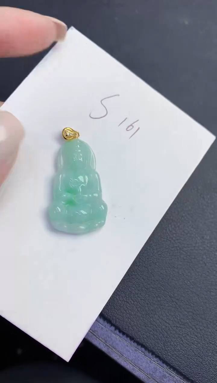 颈饰未镶嵌翡翠缅甸天然翡翠A货