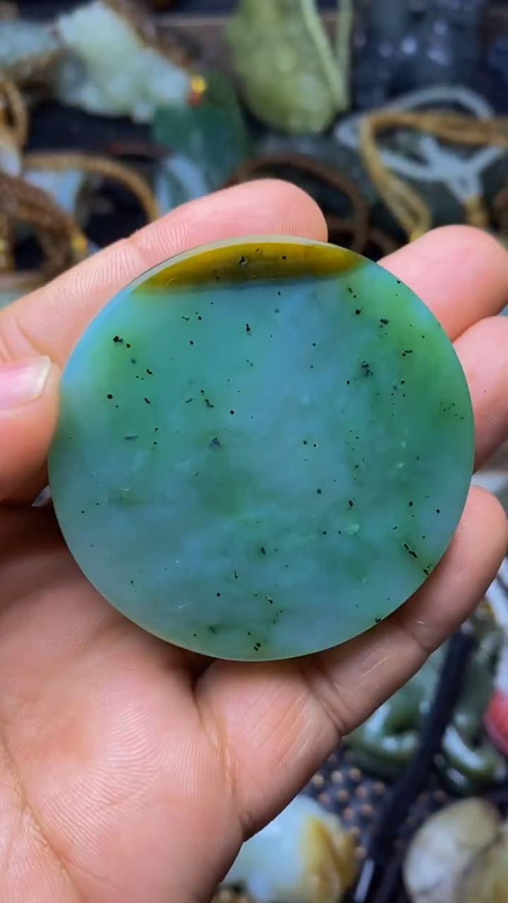 未镶嵌和田玉挂件王*意1