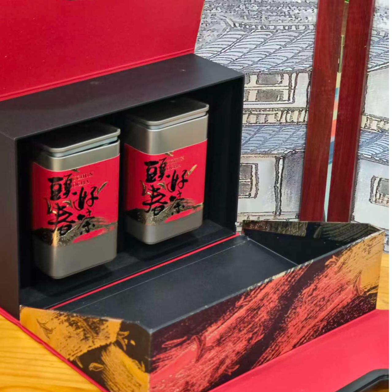 头春好茶小青柑普洱茶叶生晒果香十年熟茶柑普茶小青桔礼盒装