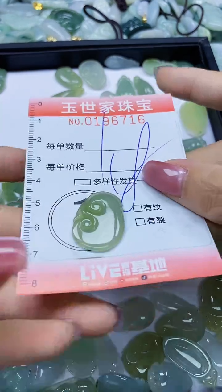 【闪购商品】翡翠颈饰未镶嵌闪购0196716