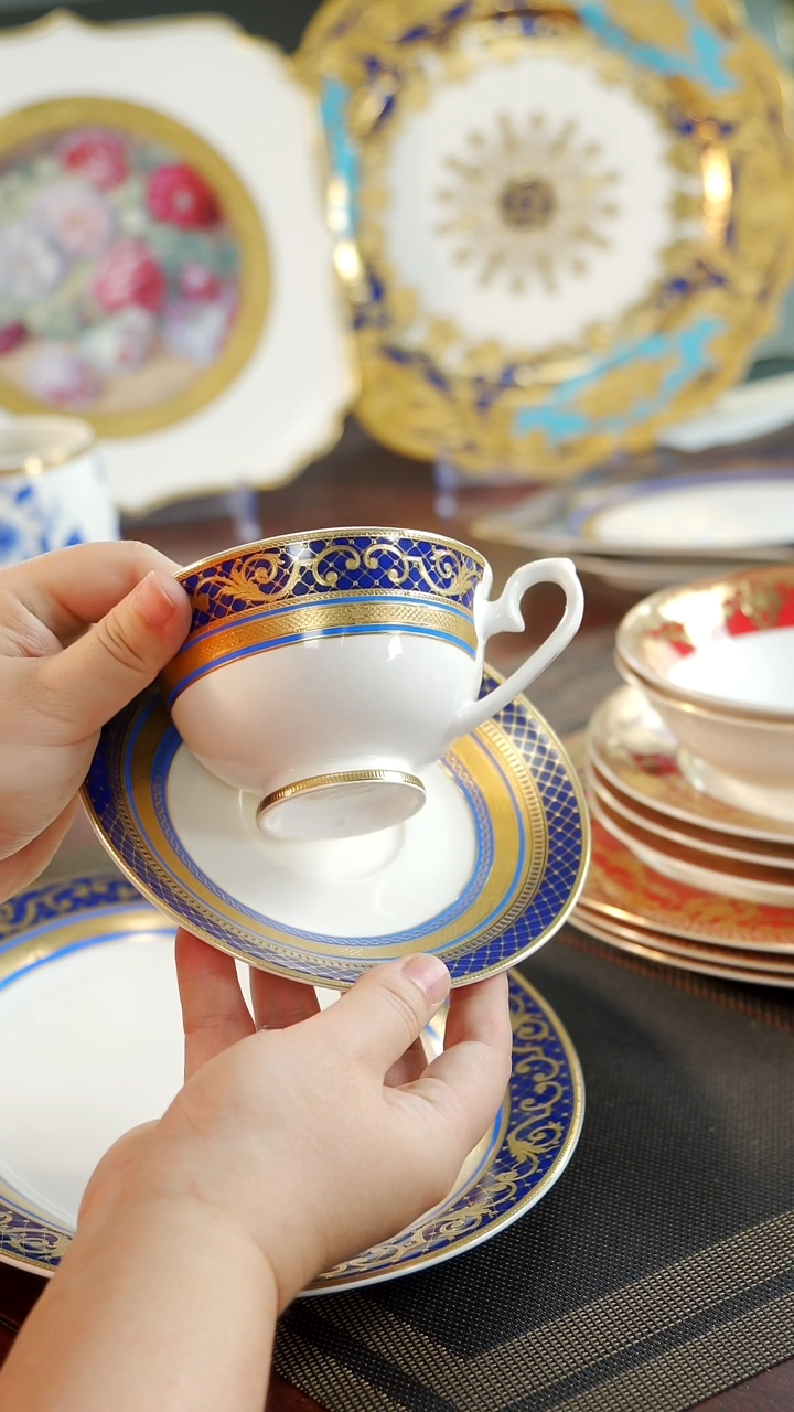 【闪购商品】瓷片200cc咖啡杯碟 福利价 