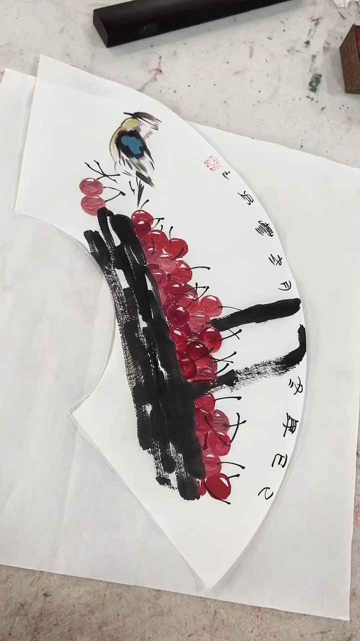 国画丰海亮/国画/花鸟