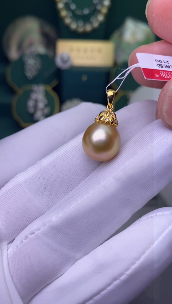 【闪购商品】海水珍珠颈饰银S925镶嵌12-13