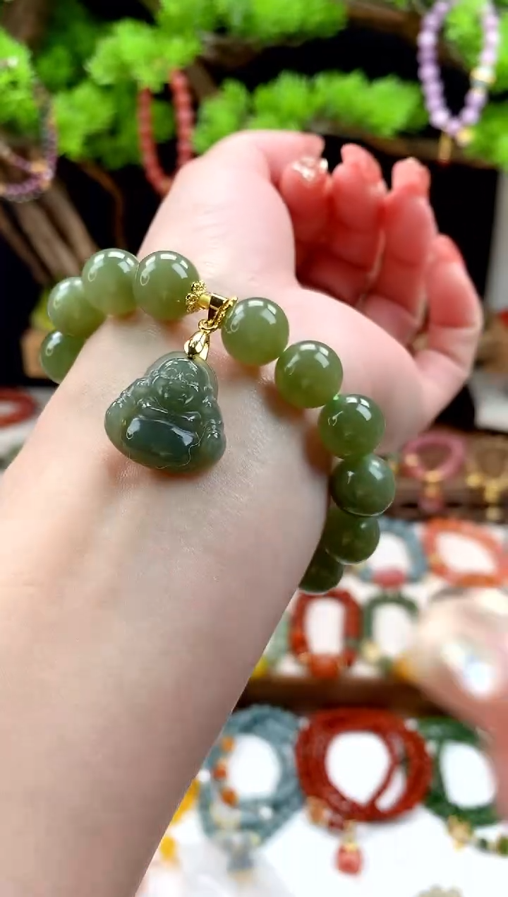 【闪购商品】和田玉手饰未镶嵌和田玉佛公
