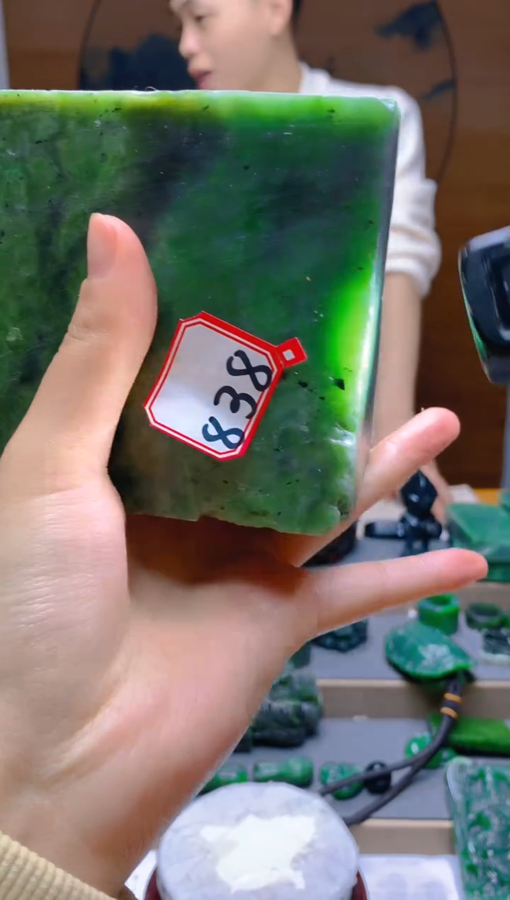 【闪购商品】和田玉（碧玉）珠宝半成品未镶嵌1