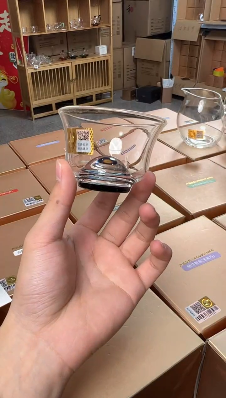 【闪购商品】禾器菡韵清杯青色