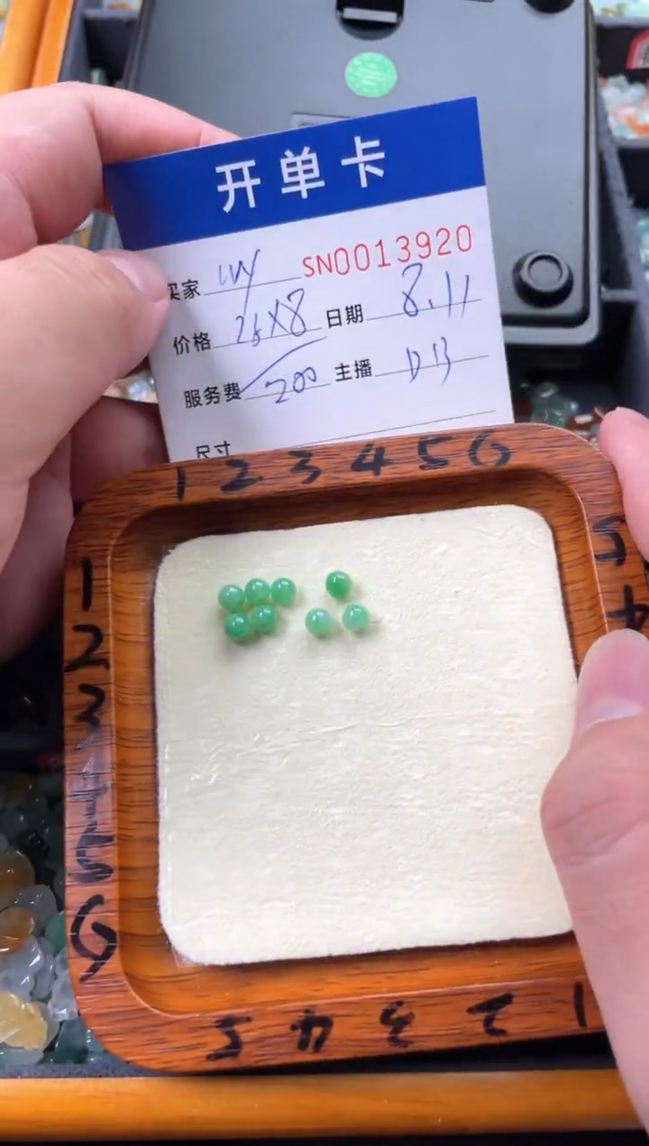 翡翠未镶嵌颈饰I****✨00013920