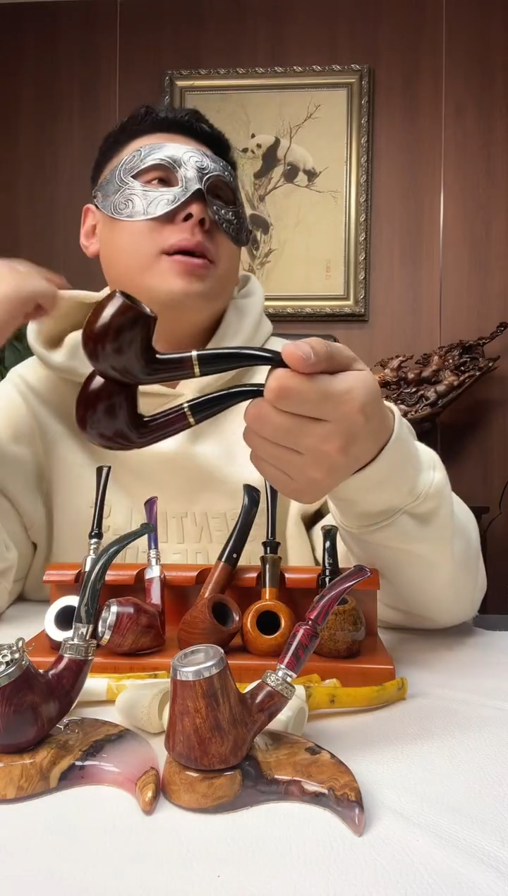 石楠木纯手工意大利石楠木烟斗