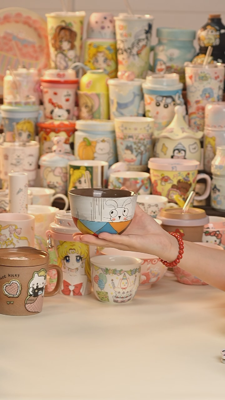 其他景德镇釉下彩手绘设计师款陶瓷