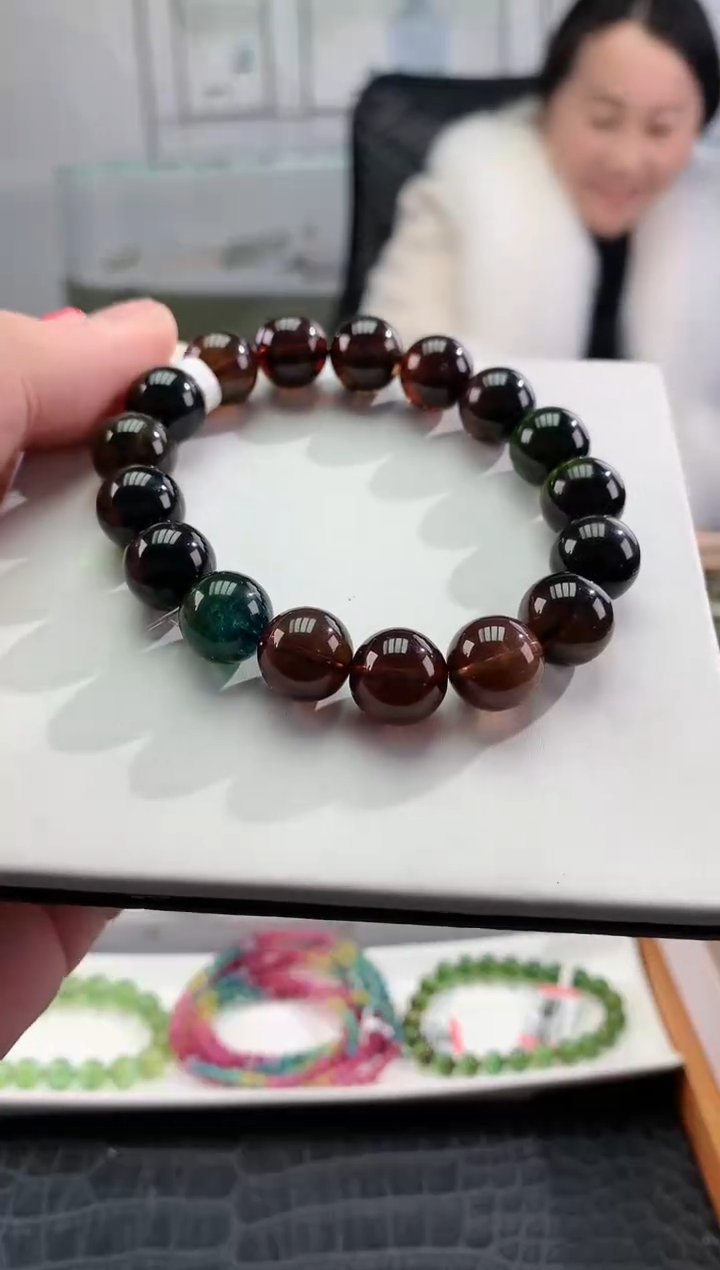 【闪购商品】碧玺手串未镶嵌多样性发一条