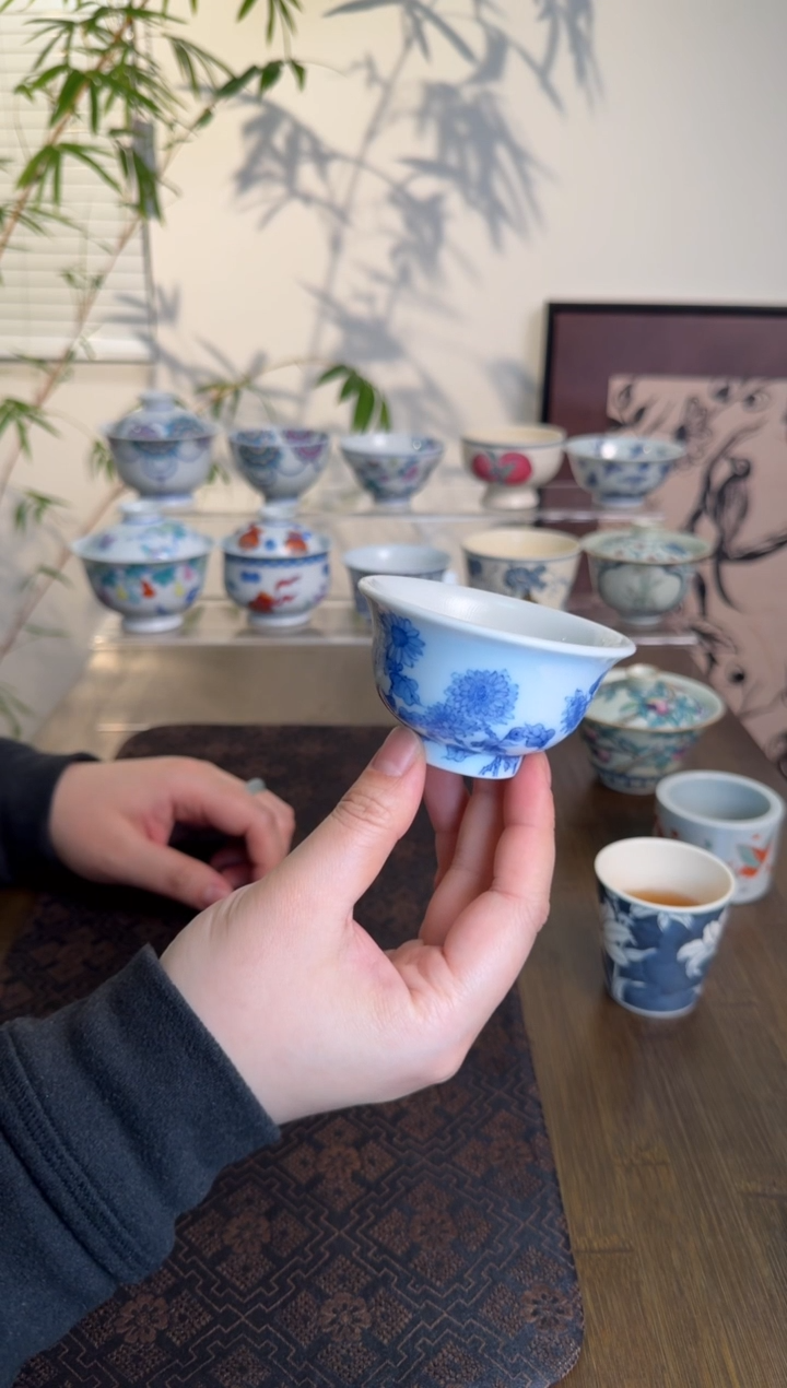 【闪购商品】景德镇手绘茶杯茶杯