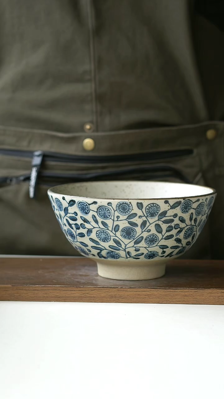 【闪购商品】陶瓷金盏面汤碗@4-2@