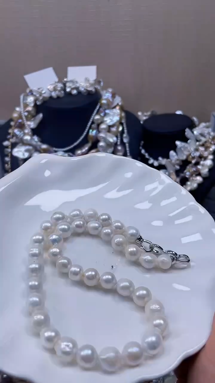 未镶嵌项链淡水珍珠【纯恬饰品】