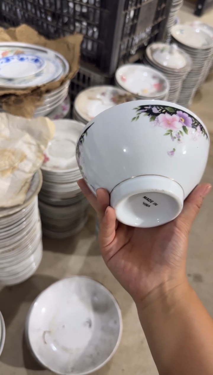 摆件叶*碗13厘米瑕疵偏大有瑕请慎拍