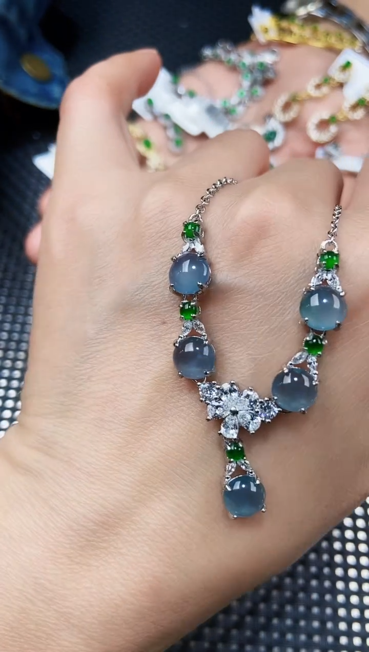 【闪购商品】翡翠项链未镶嵌111111111