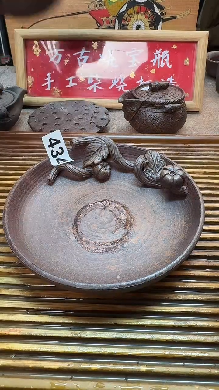 手工粗陶茶具每只不一样