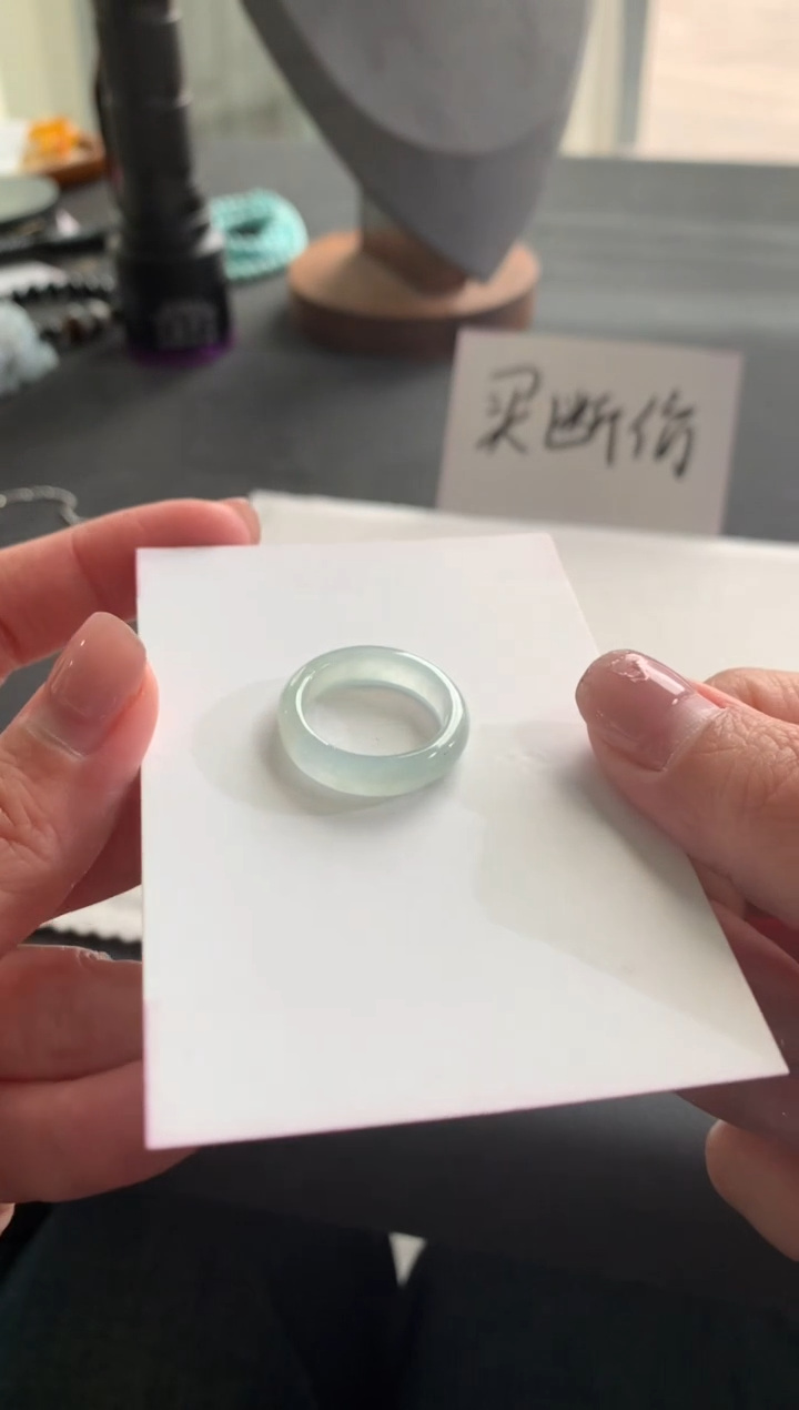 【闪购商品】翡翠戒指未镶嵌14号戒指F001