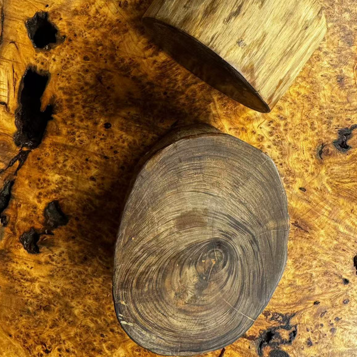 缅甸黑花梨底座，壶垫