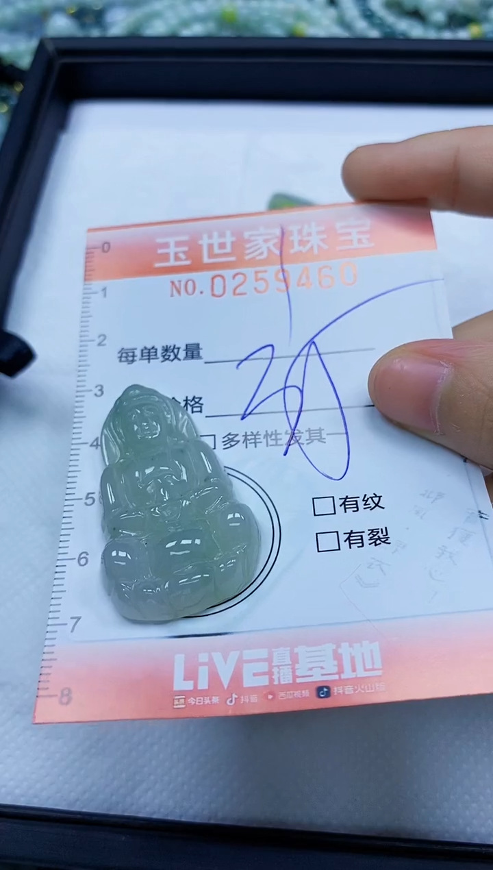 翡翠未镶嵌颈饰闪购0259460