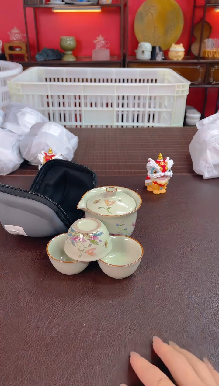 【闪购商品】瓷片【沉鱼茶器】清货底价 库存单一