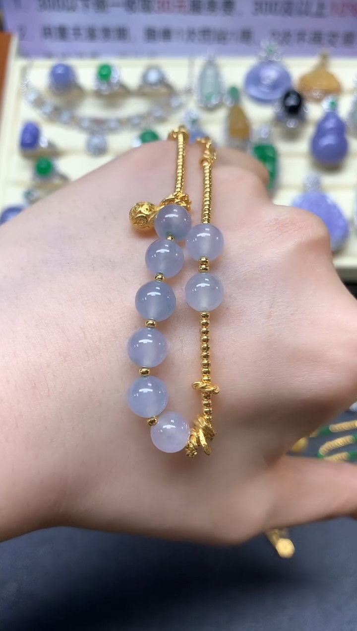 【闪购商品】未镶嵌翡翠手链手链|11250+1125