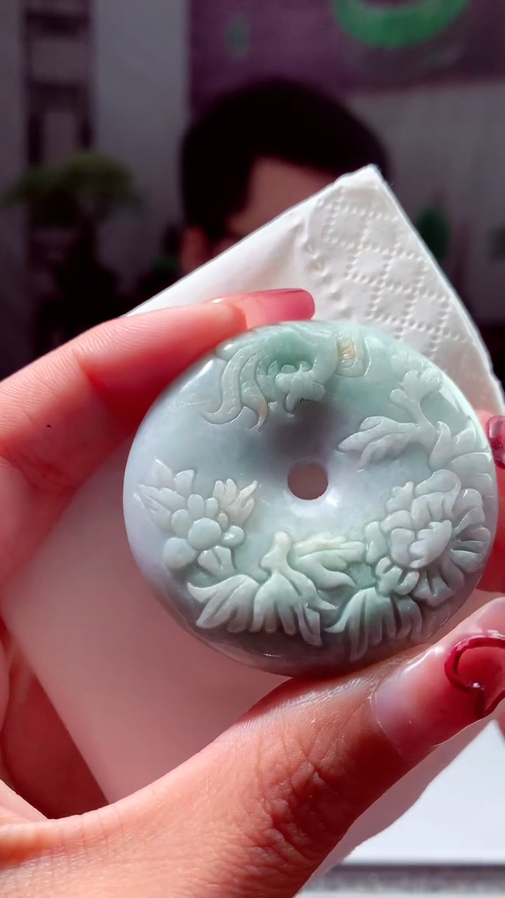 翡翠未镶嵌颈饰自****6天然翡翠（拍一发一）