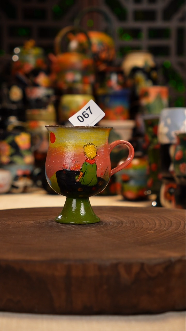 油画   手绘釉下彩067