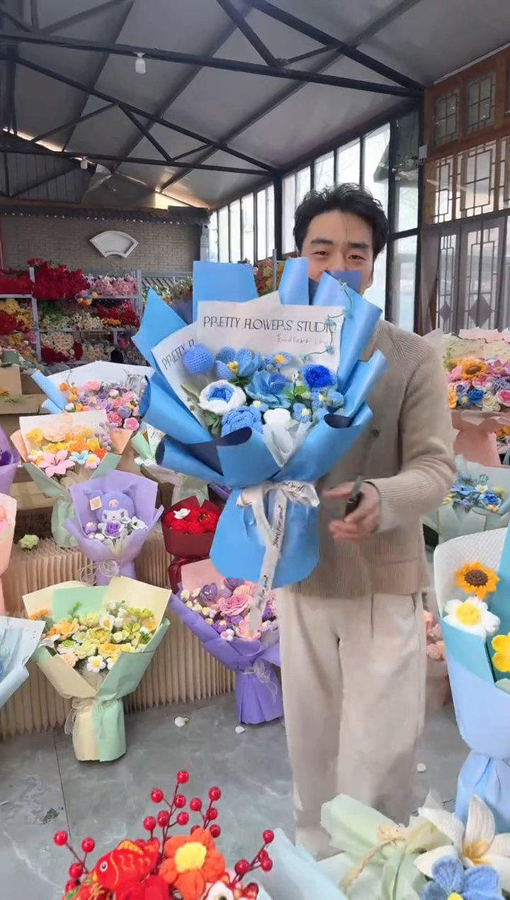 非遗手工花束孤品清仓!!!!!