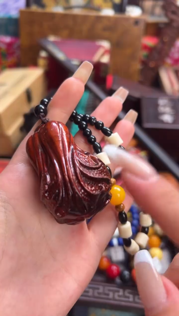 檀香紫檀（小叶紫檀）--------瓷---------白菜