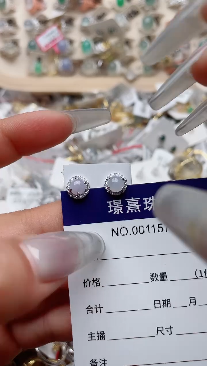 【闪购商品】翡翠戒指银S925镶嵌、