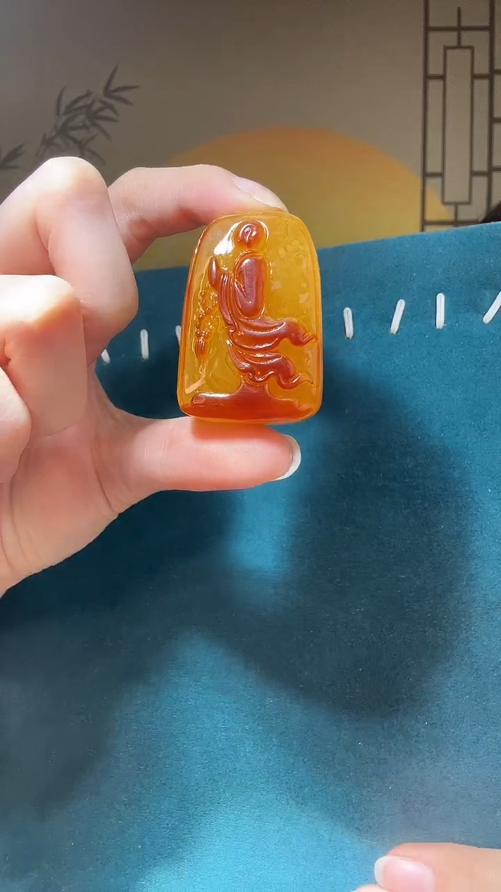 【闪购商品】琥珀裸石未镶嵌A0243天然蜜蜡