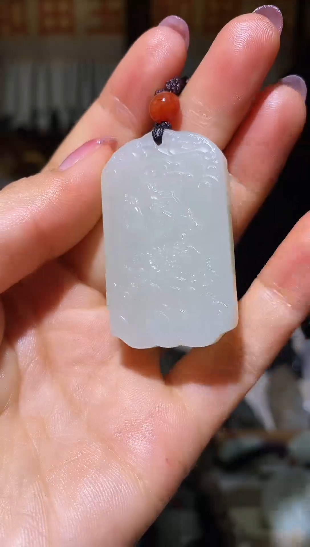 颈饰未镶嵌和田玉1