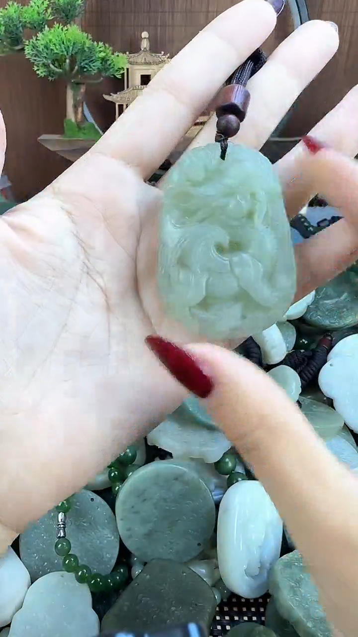 吊坠(不含链)未镶嵌和田玉1