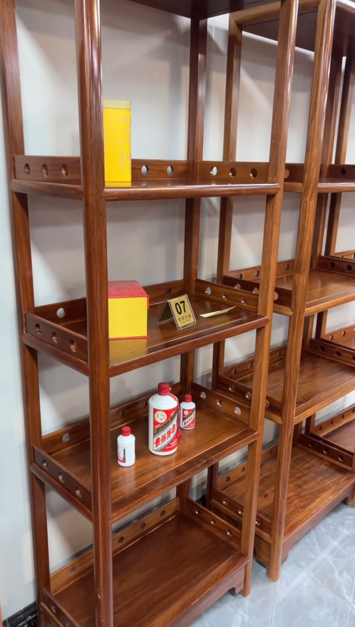 花梨木类家具置物架