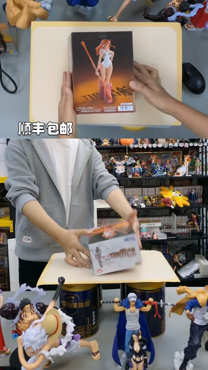 海贼王出航娜美手办