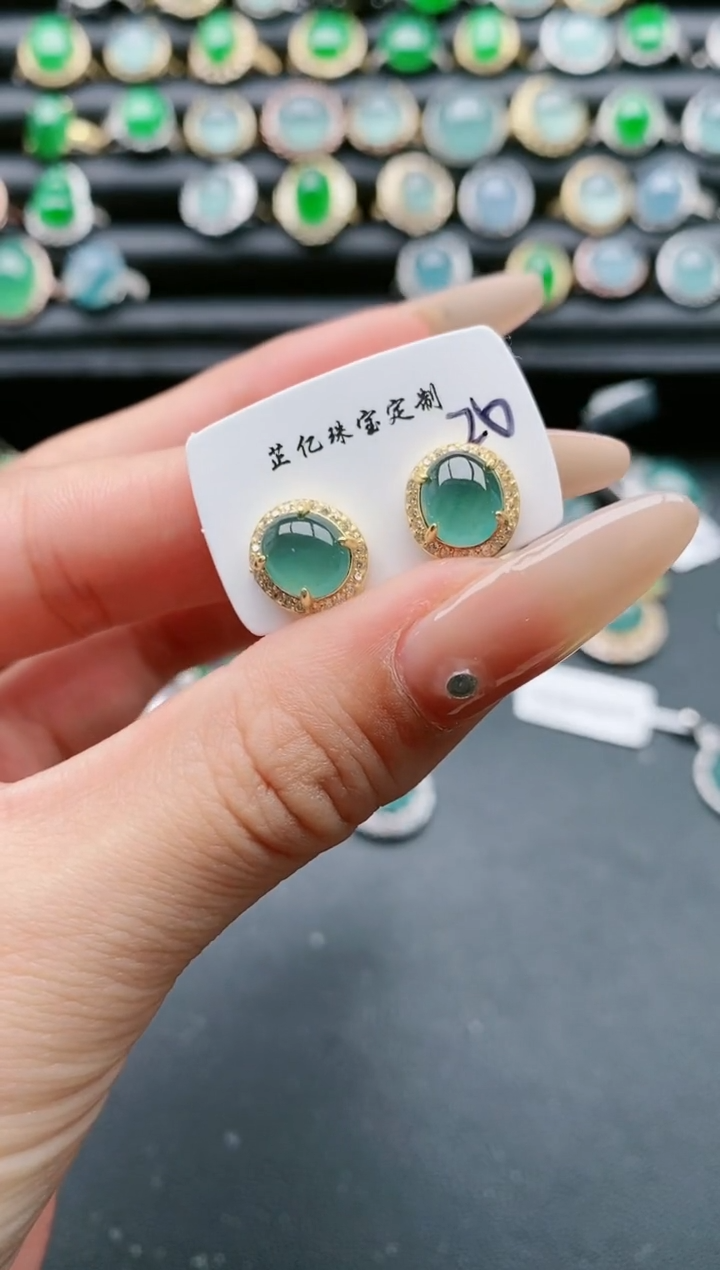【闪购商品】翡翠戒指银S925镶嵌1111111