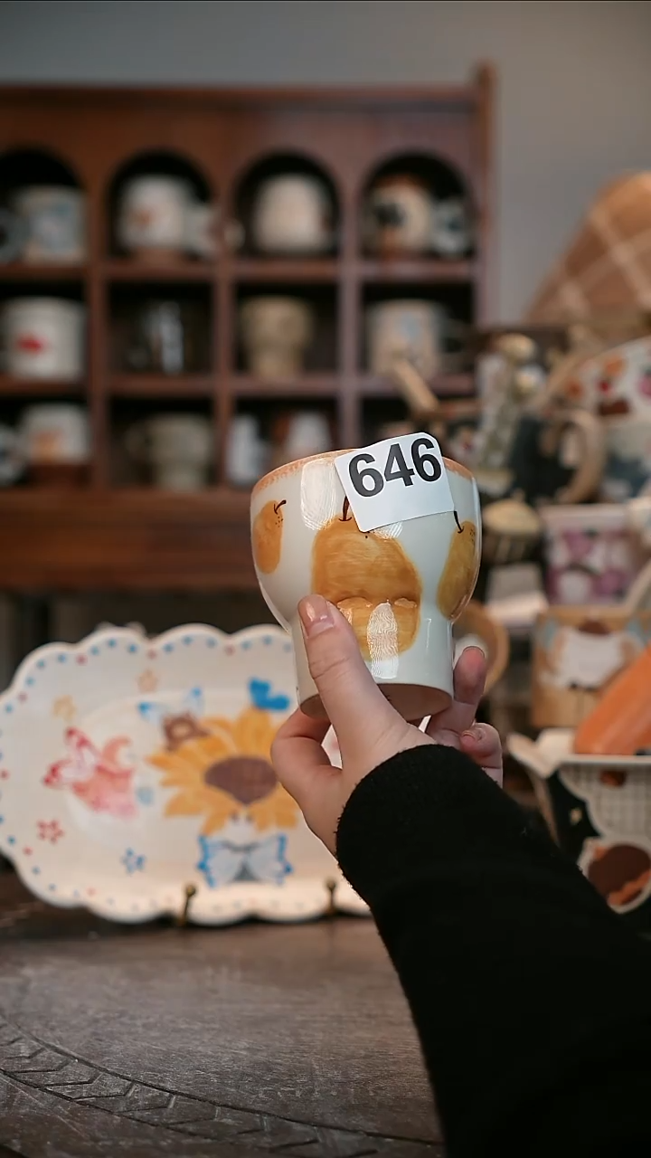 可爱川谷原创陶瓷12.14直播微瑕646