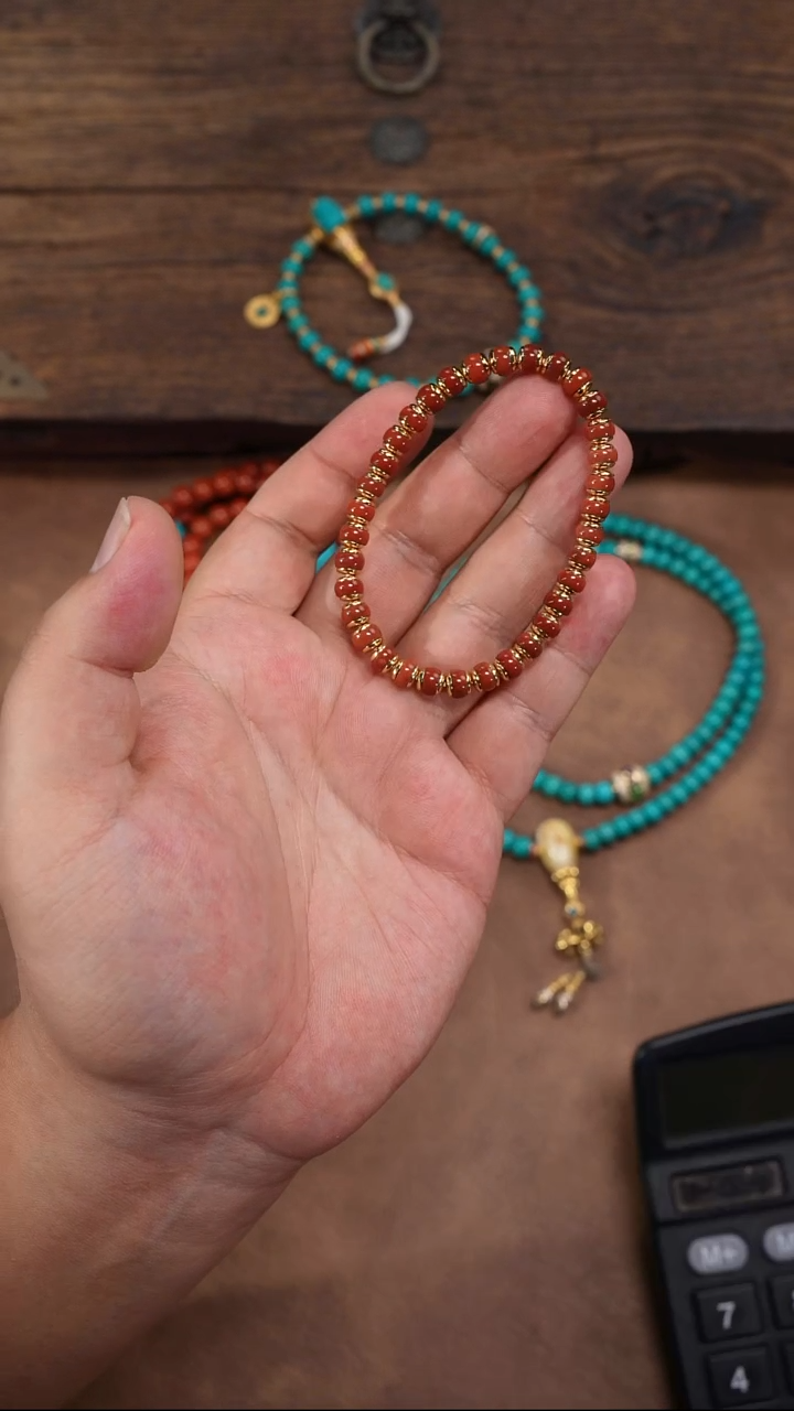 南红玛瑙手串未镶嵌南红手串