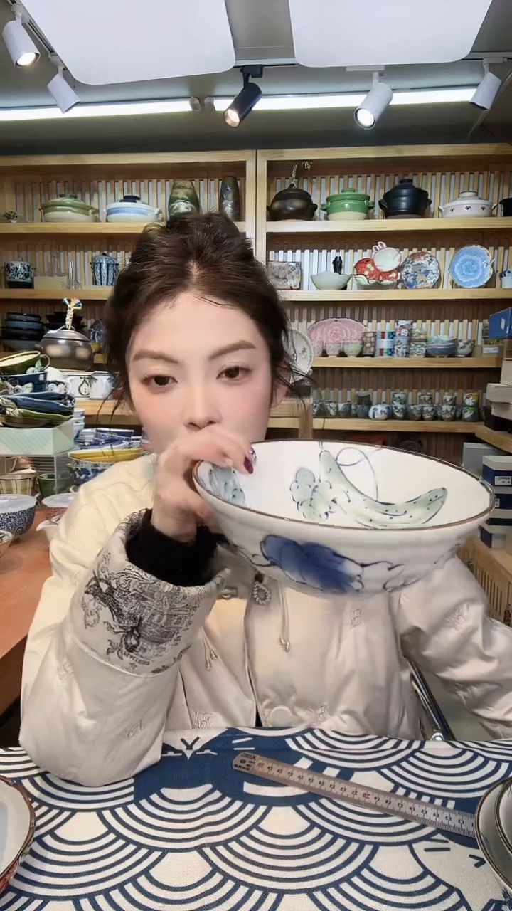 【闪购商品】盘野菜进口21cm碗一个