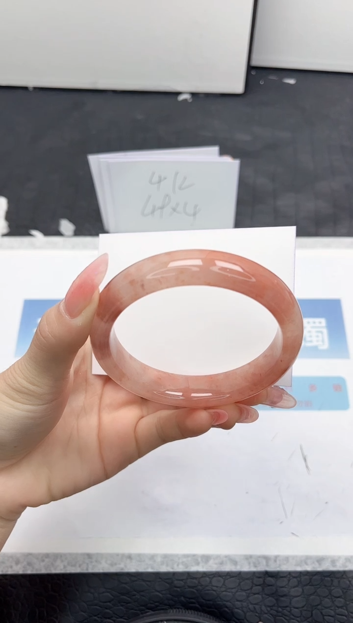 【闪购商品】石英质玉手镯未镶嵌123-60.5