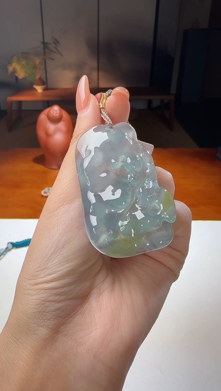 【闪购商品】翡翠未镶嵌颈饰【鑫鑫】