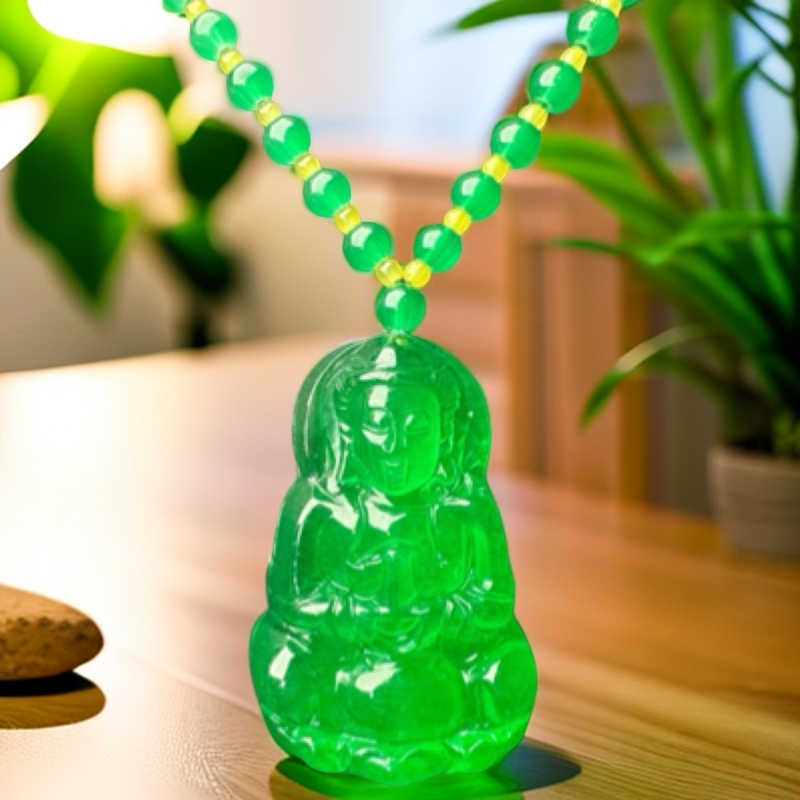 ｛老三高端甄选}DSJ28 绿色厚装观音