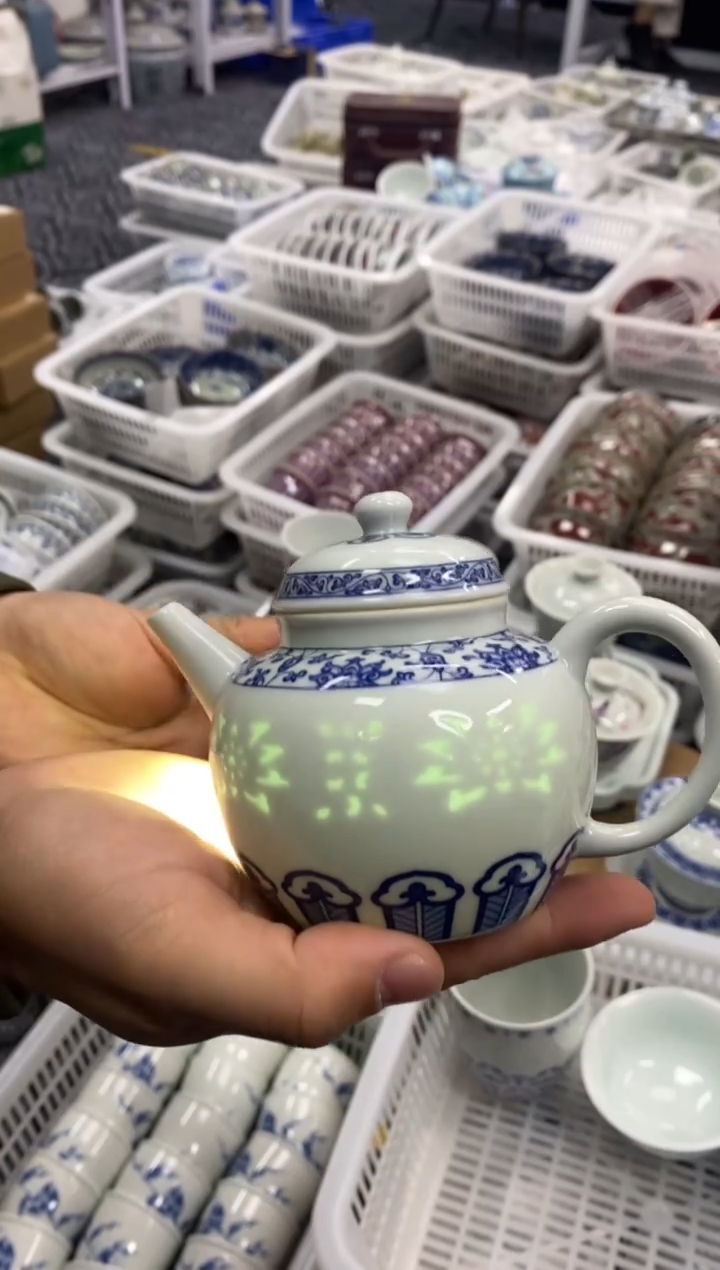 摆件陶景德陶瓷茶具容量约230
