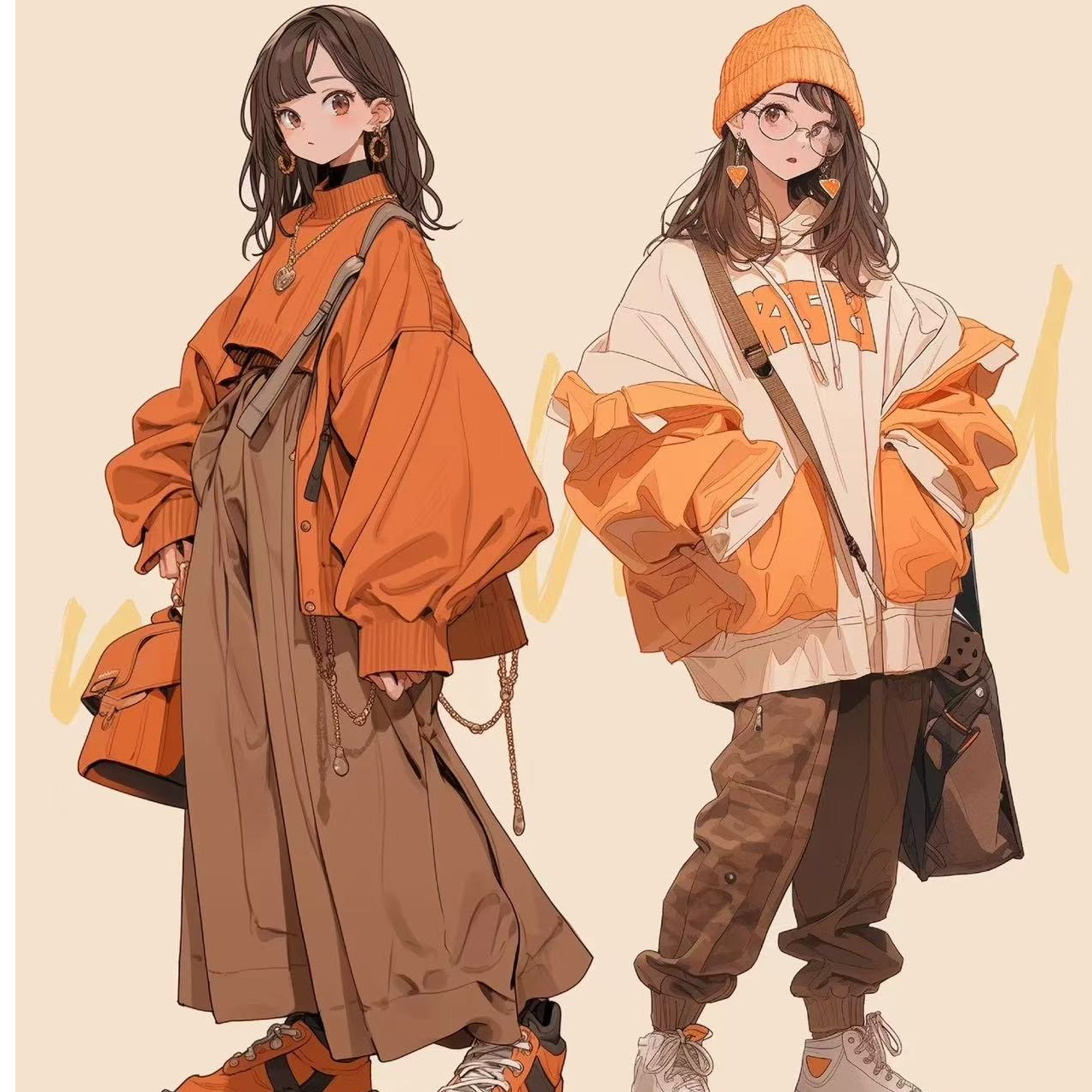 2号链接【101-200编码】秋冬潮流穿搭组合服装外套