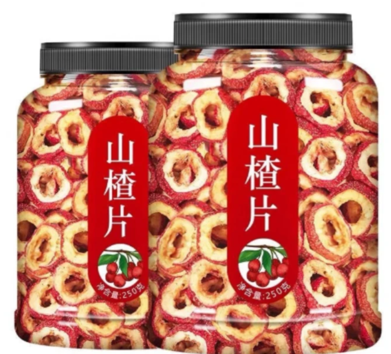 【拍半斤送半斤】新货山楂干泡水泡茶罐装