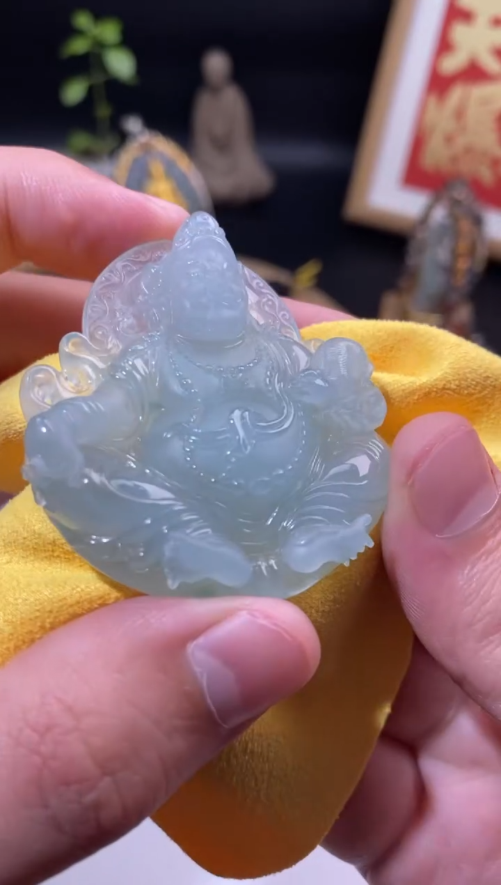 颈饰未镶嵌翡翠法*赫翡翠